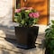Mayne Acadia 18in Tall Planter - Black 5915-B - alternate 3